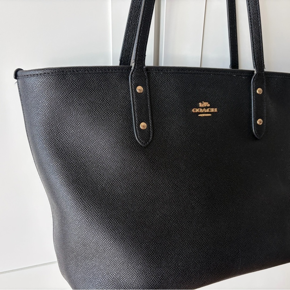 Coach Black Tote Bag